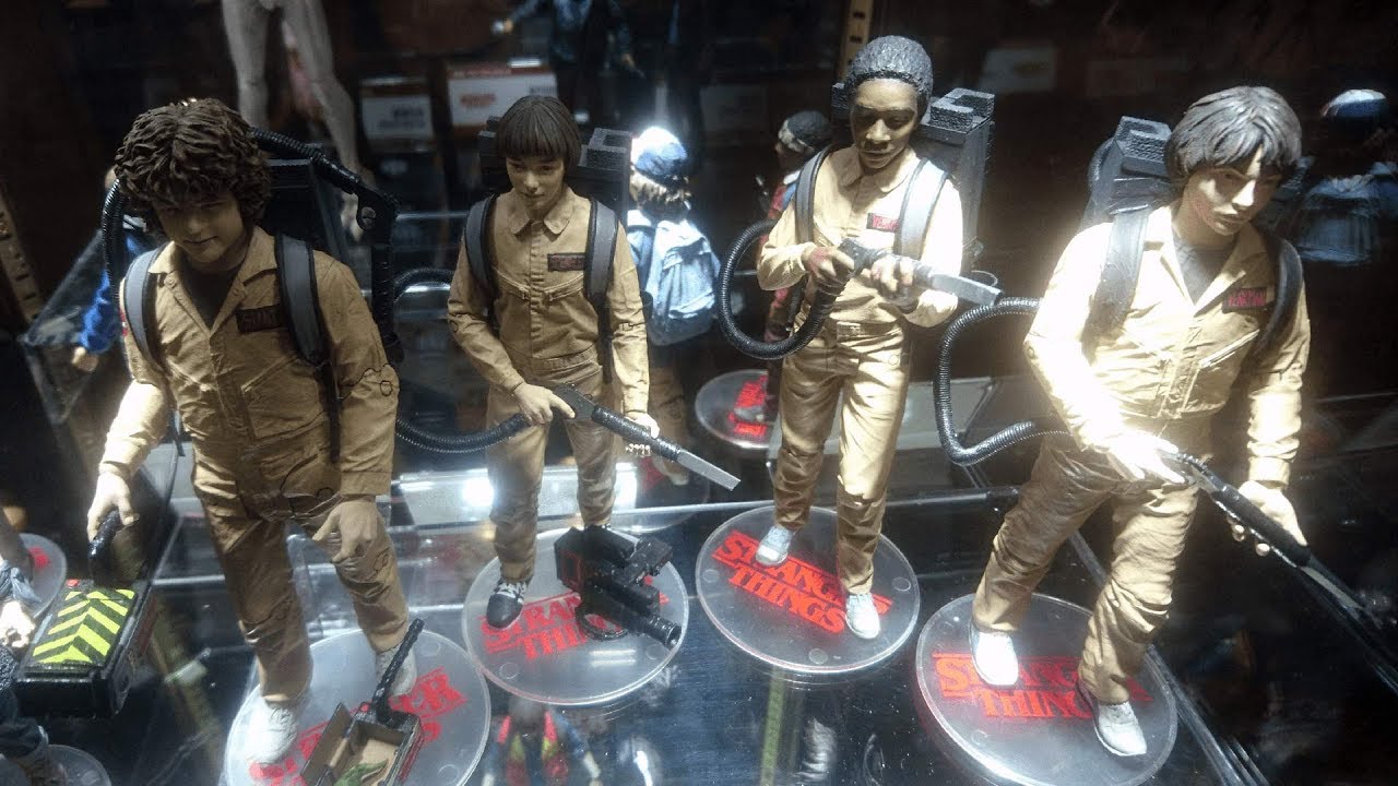 Details on Stranger Things Ghostbusters figures from McFarlane Toys