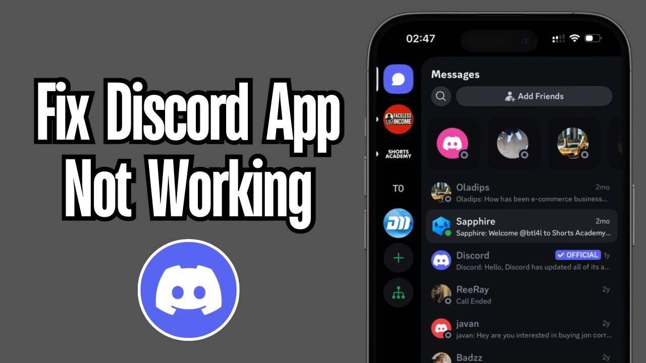 How to Fix Discord Not Working (2025 Easy Fixes for Mobile)