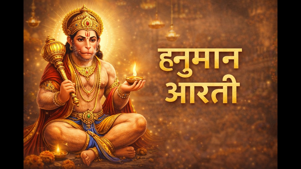 आरती हनुमान जी की | Aarti Hanuman Ji Ki | Powerful Hanuman Aarti for Protection & Strength (2026)