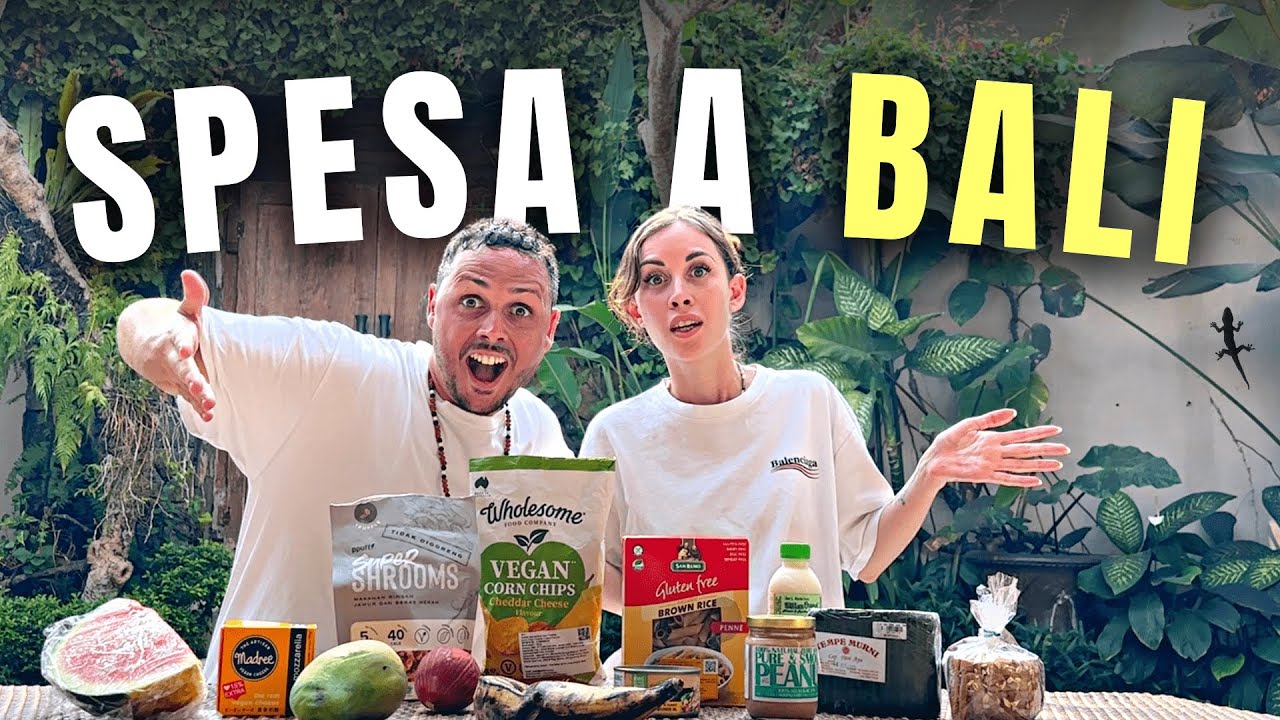 SPESA VEGAN a BALI: Una CIPOLLA COSTA IL DOPPIO di un MANGO...