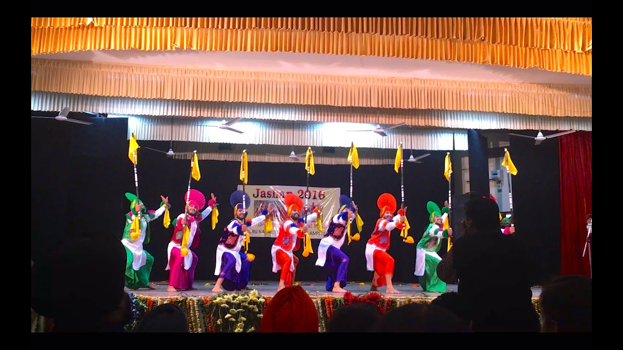 GNDU Jashan 2016 || Bhangra Performance || Electronics Deptt. ||