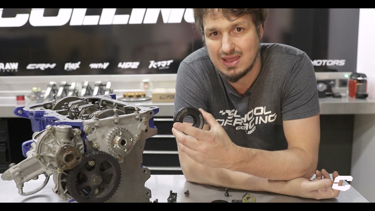 Collino - School of Racing #34 - Poleas motor AP.