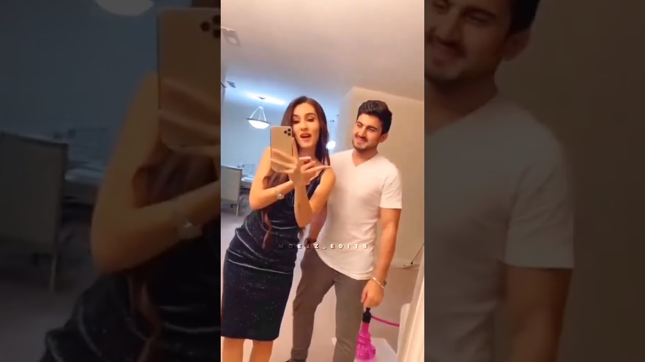 Shahid Anwar with girlfriend TikTok