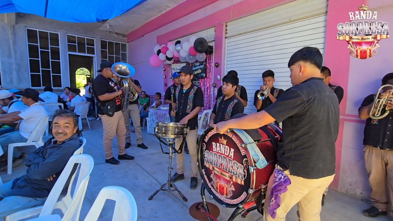 Banda Sorpresa vs Banda Estrella vs Banda Corazón Guadalupano. 🎁⭐️💖 San Lorenzo Achiotepec 2025.