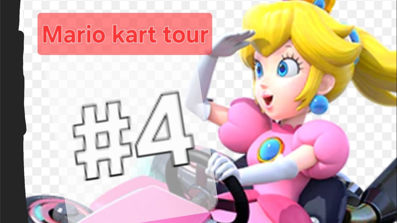 Mario kart tour #4(peach)