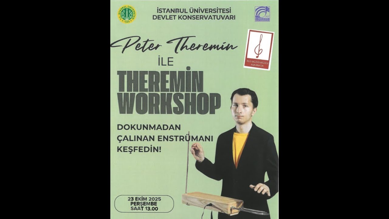 Peter Theremin ile Theremin Workshop