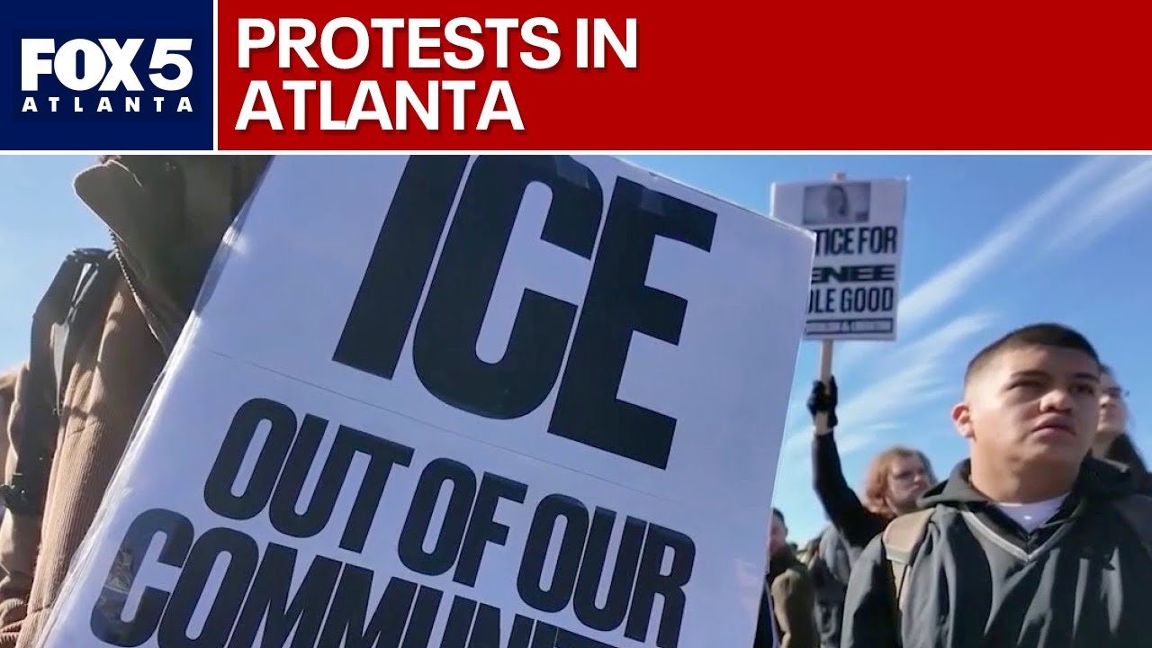 Georgia students walk out to protest ICE enforcement | FOX 5 News