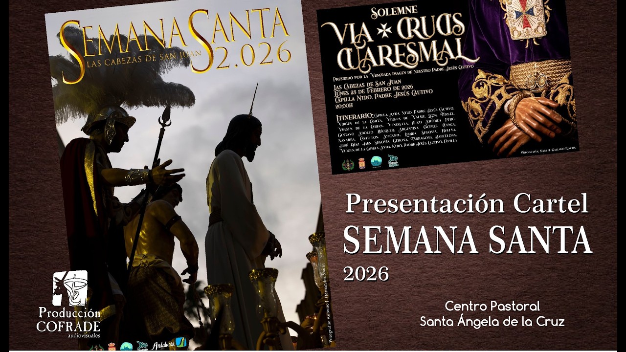 #ENDIRECTO// Presentación Cartel Semana Santa Las Cabezas 2026