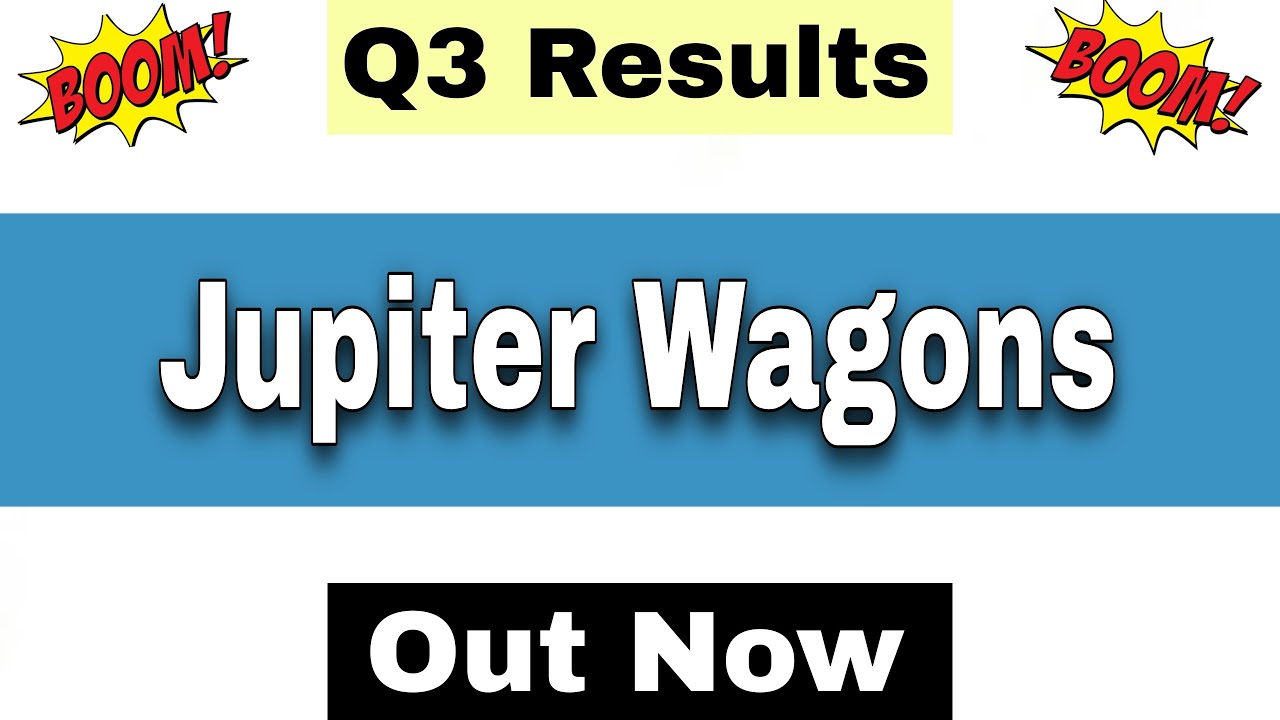 Jupiter Wagons Q3 Results 2026 | Jupiter Wagon Results Today | Jupiter Wagons Share Latest News |