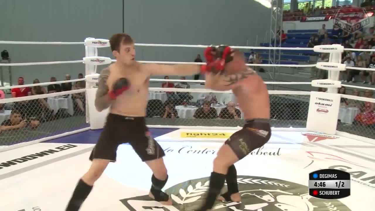 Martin Schubert vs Armondus Degimas, Road to M-1: Germany