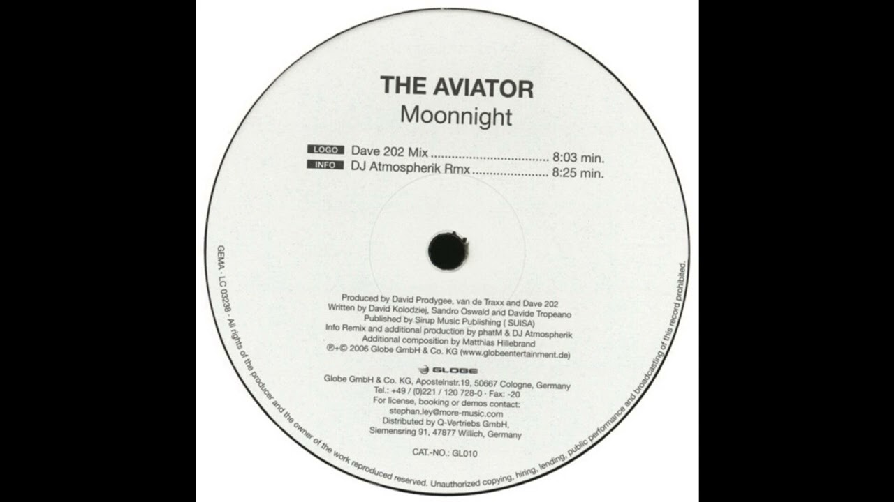 The Aviator - Moonnight (Dave 202 Mix) 2006