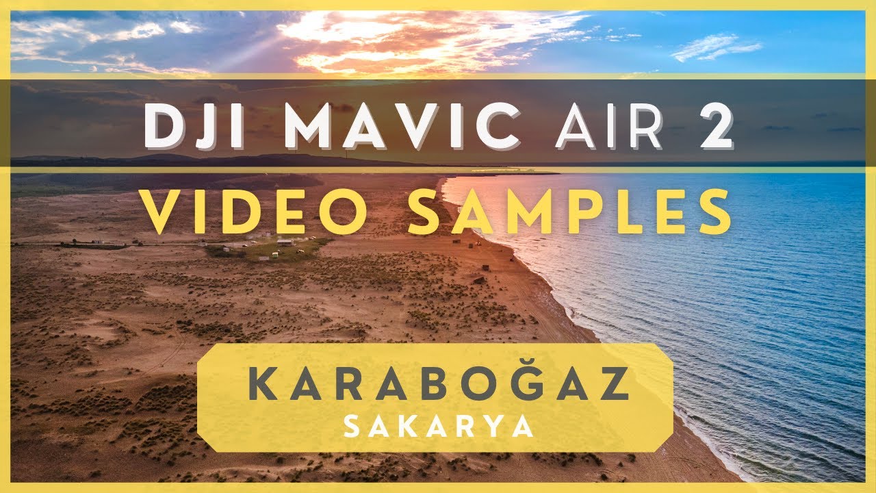 DJI Mavic Air 2 - Video Samples | Karaboğaz, Sakarya - Turkey | Drone 4K
