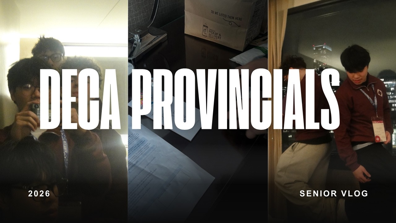 DECA PROVINCIALS 2026 VLOG | senior vlog