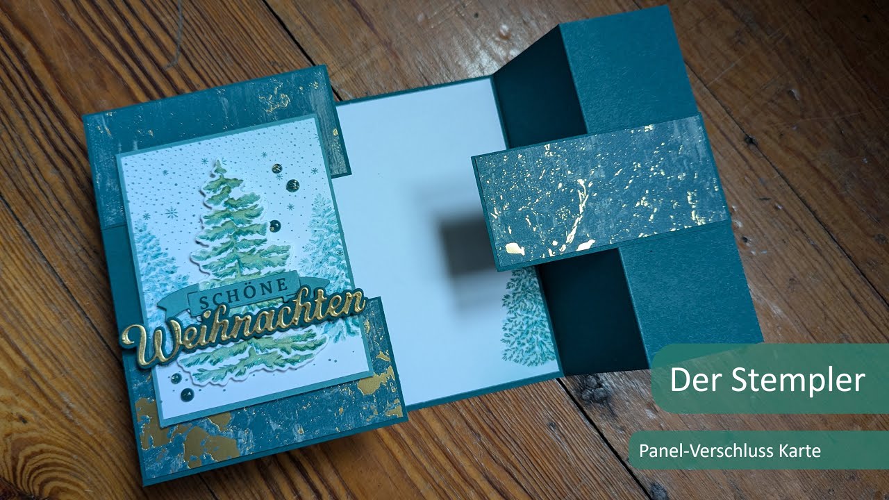 Panel-Verschluss Karte | Der Stempler ~ Stampin Up!