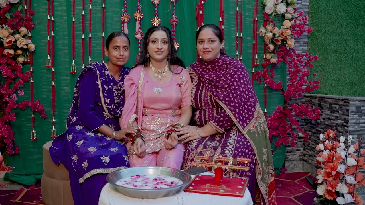 Simran Bangel Ceremony (by Behind The Lenzx )