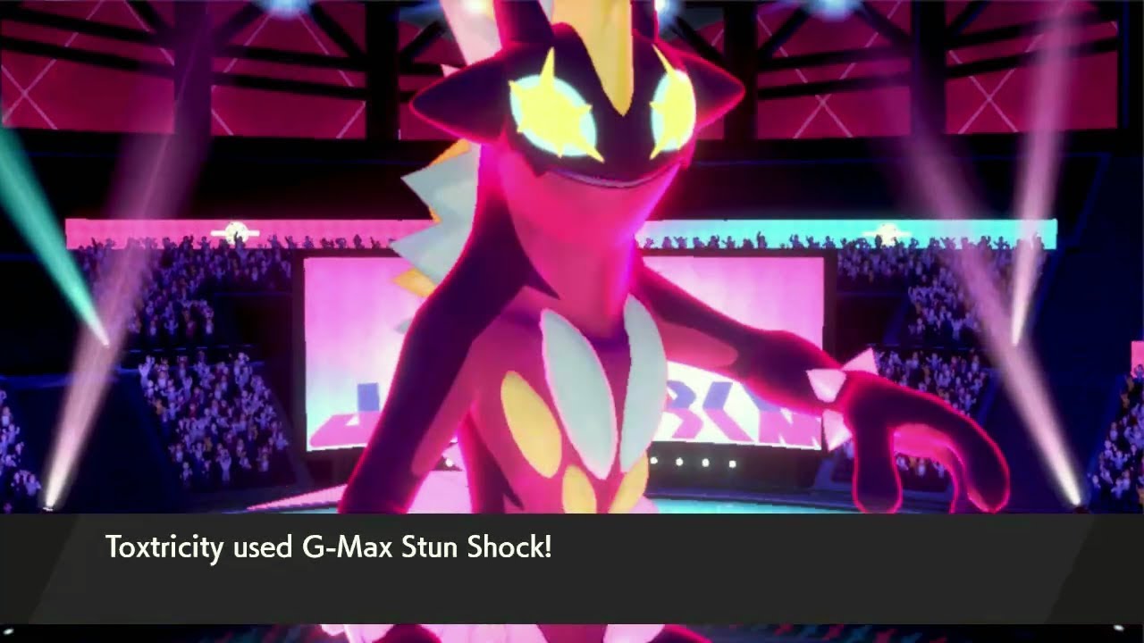 Gigantamax Toxtricity - Pokemon Sword & Shield
