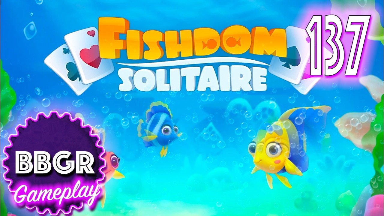 Fishdom Solitaire (Levels 2,631 - 2,650) - Game Play Walkthrough No Commentary 137