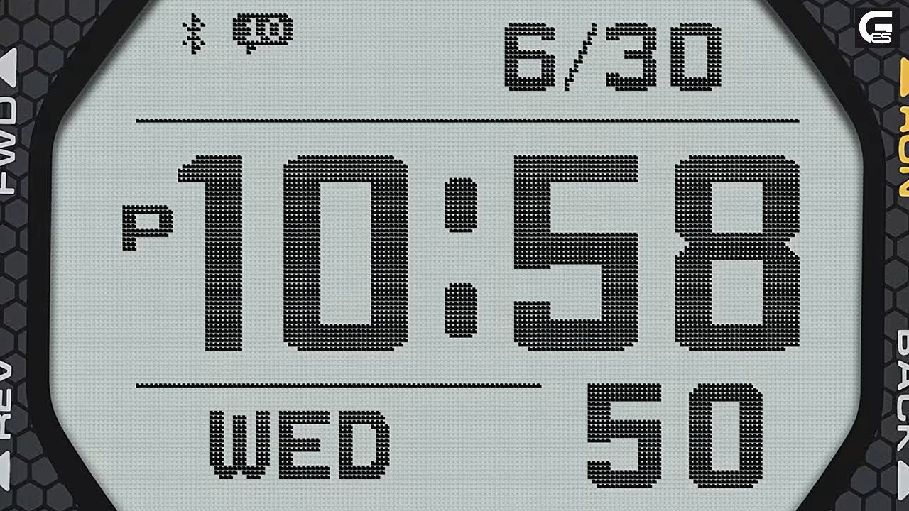 G-SHOCK GBD-200 LCD MIP POSITIVO