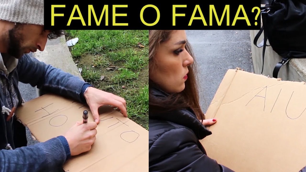 Aiuto Ho Fame Vs Aiuto Mi Devo Rifare Il Seno - Esperimento Sociale - Kiko.Co