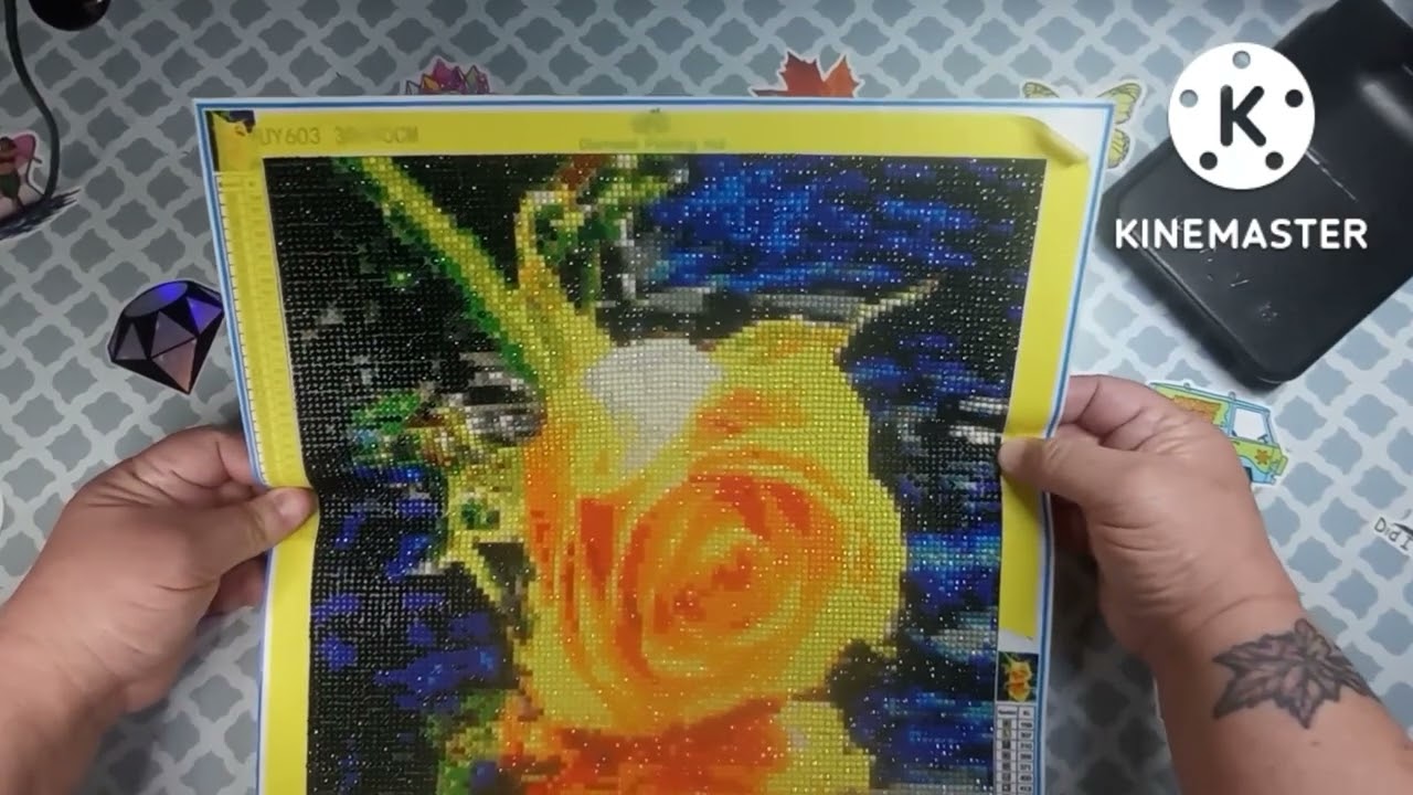 Diamond Painting Hut! Completion Review! #diamondpainting #postreview