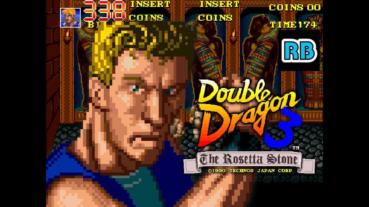 1990 [60fps] Double Dragon 3 Billy ALL