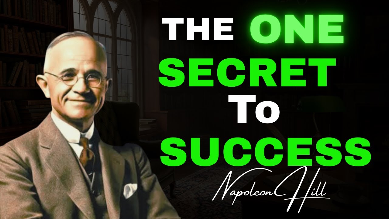 What is the ONE SECRET by NAPOLEON HILL'S SUCCESS that you can't miss?