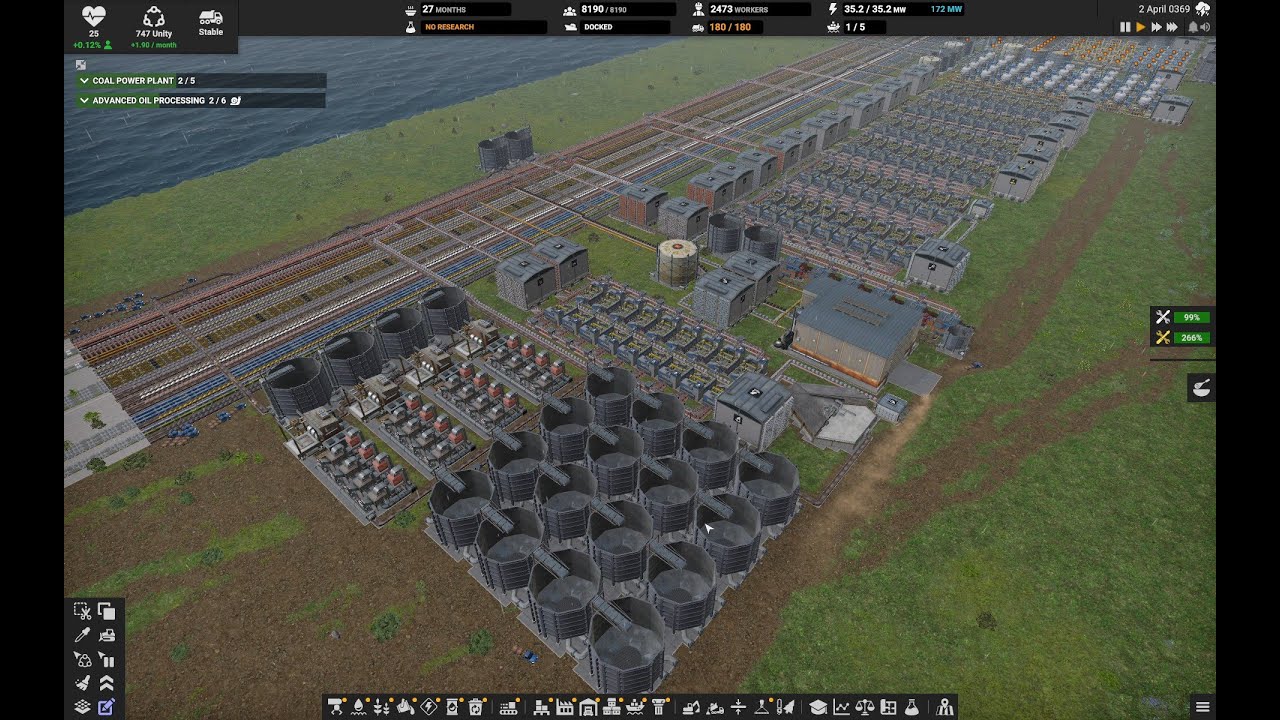 Captain of industry Update 2, Part 14 Waste Sorting Plant