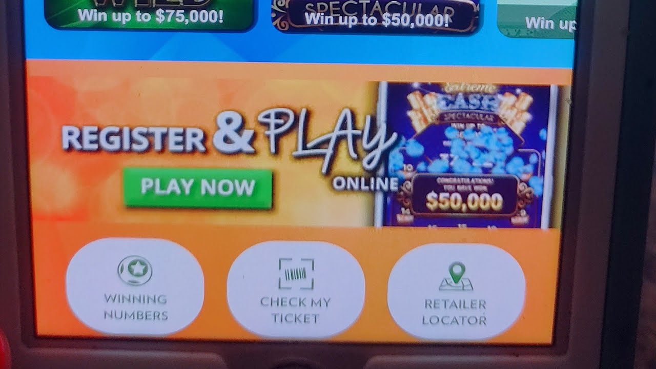 short video on how scan your winning ticket on Georgia lottery App