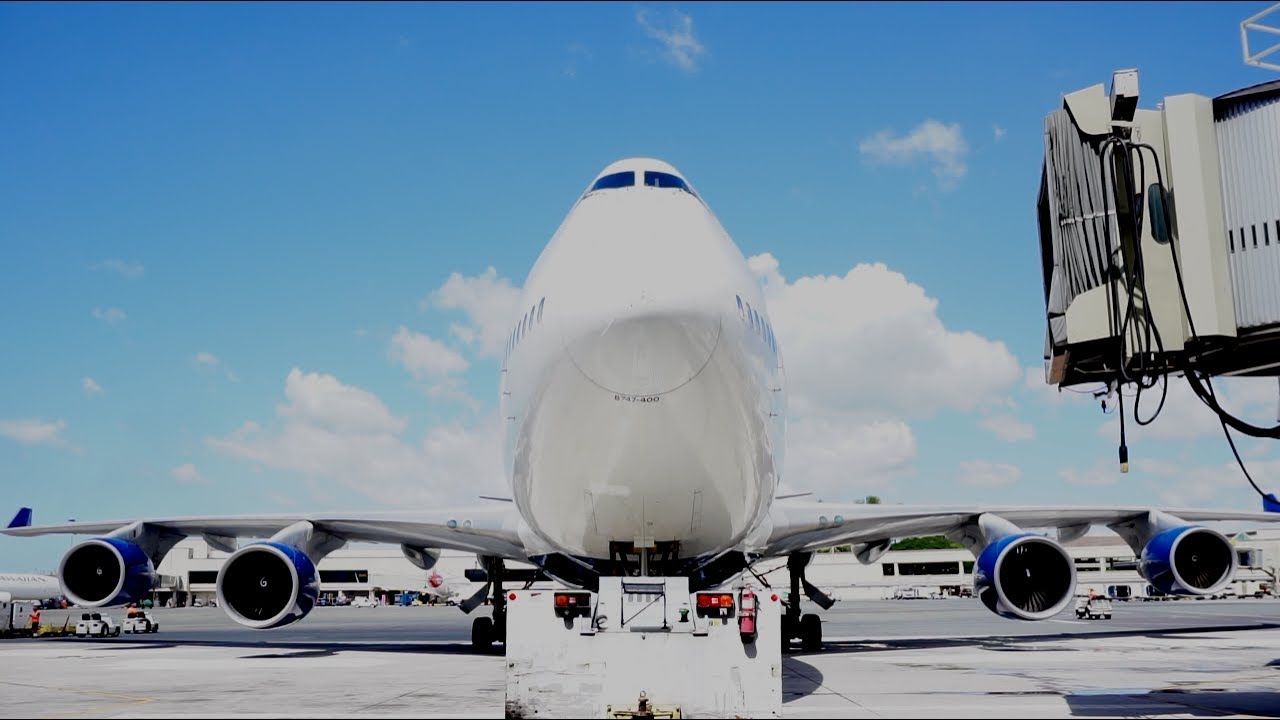 Delta Air Lines HNL says goodbye to the Boeing 747