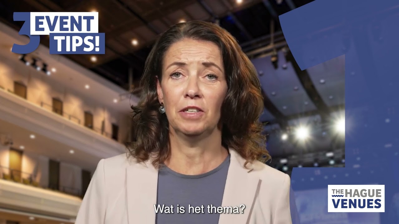 The Hague Venues: Amare deelt 3 tips voor de locatiekeus