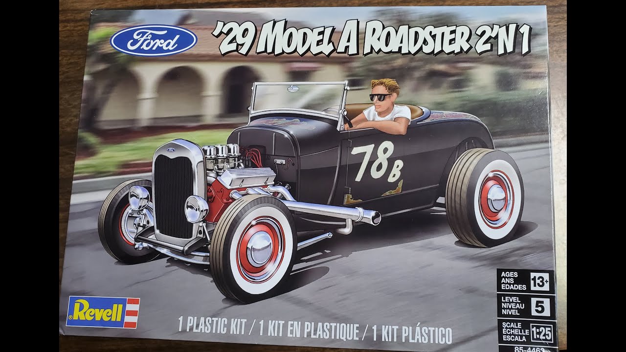 Revell 29 Roadster, Custom Scale Model Build