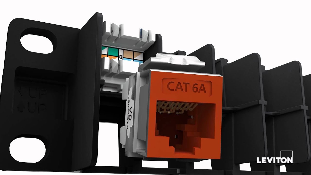How to Insert QuickPort® Jacks into a 48-Port Die-Cast Patch Panel