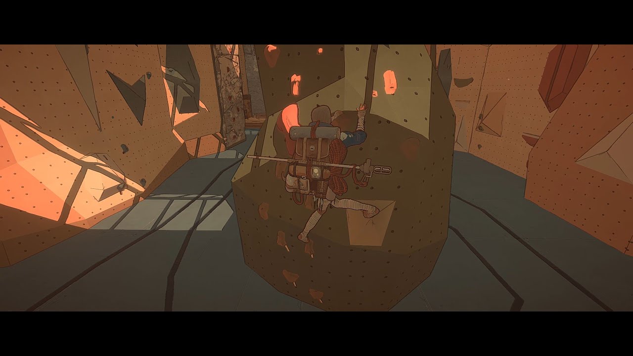 Cairn | Gameplay. Climbing on weird positions.