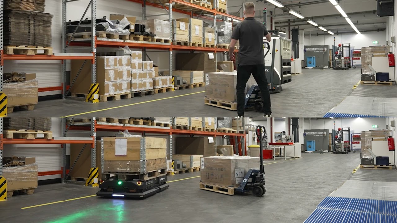 AMR vs. AGV: Der FTS System-Vergleich von mR MOBILE ROBOTS