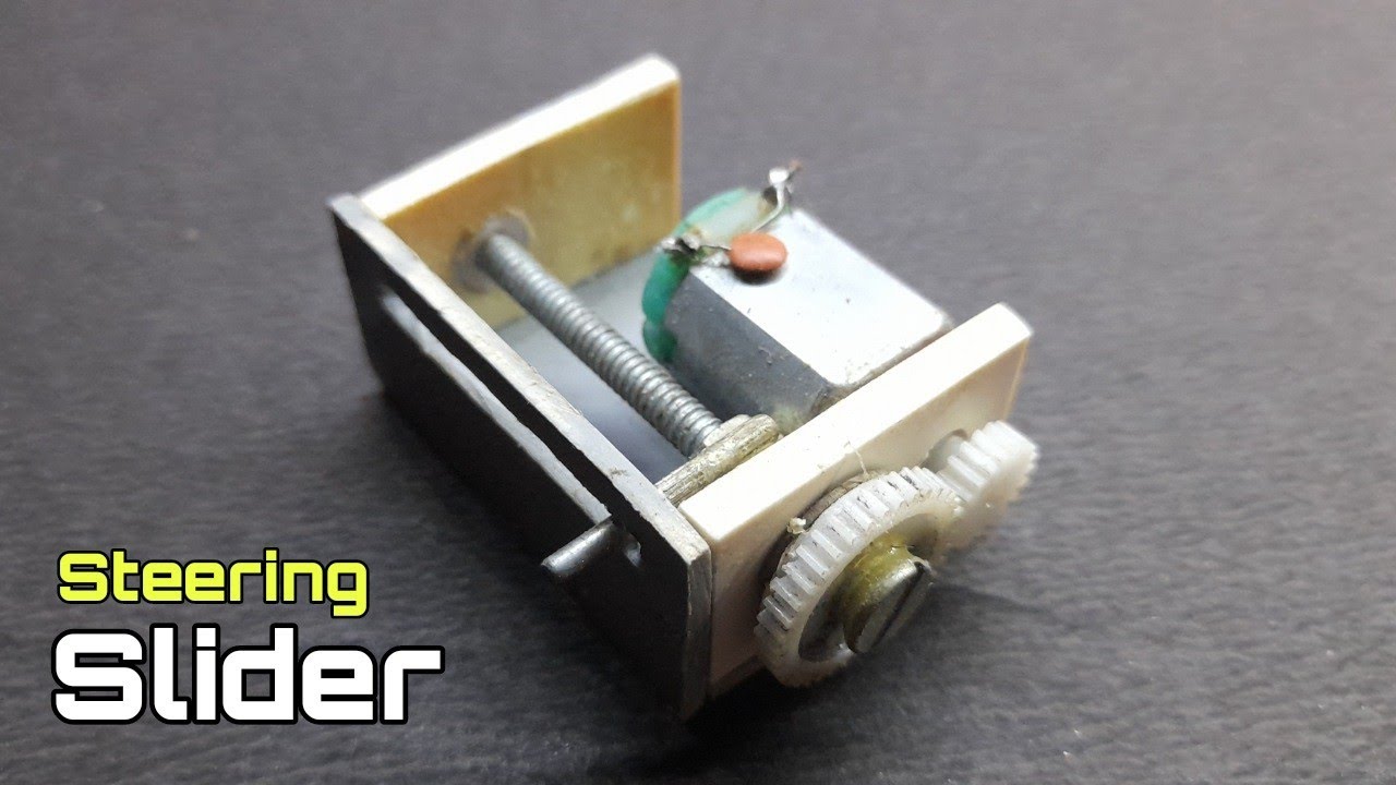 How To Make RC Car Steering Slider At Home || Creative Everyone