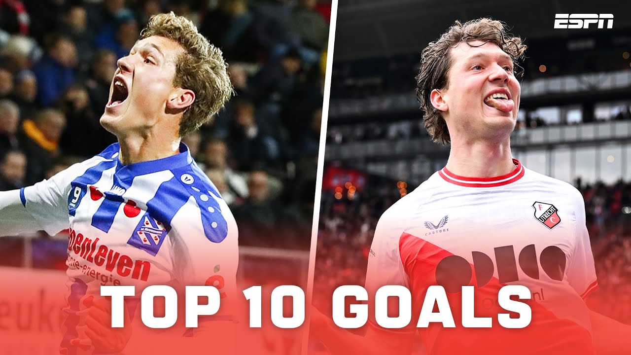 De 10 MOOISTE GOALS van SAM LAMMERS in de Eredivisie 🔥🎯