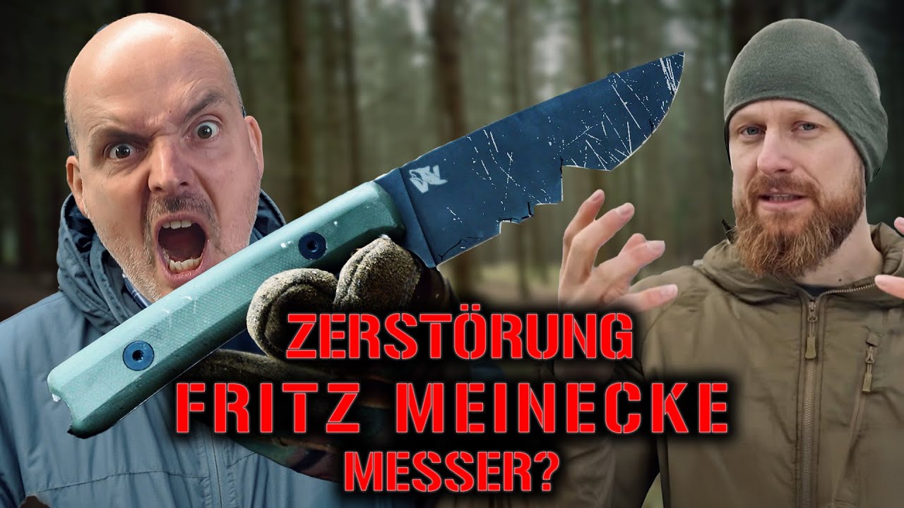 Zerstörung des Fritz Meinecke Messer @Fritz Meinecke - Live