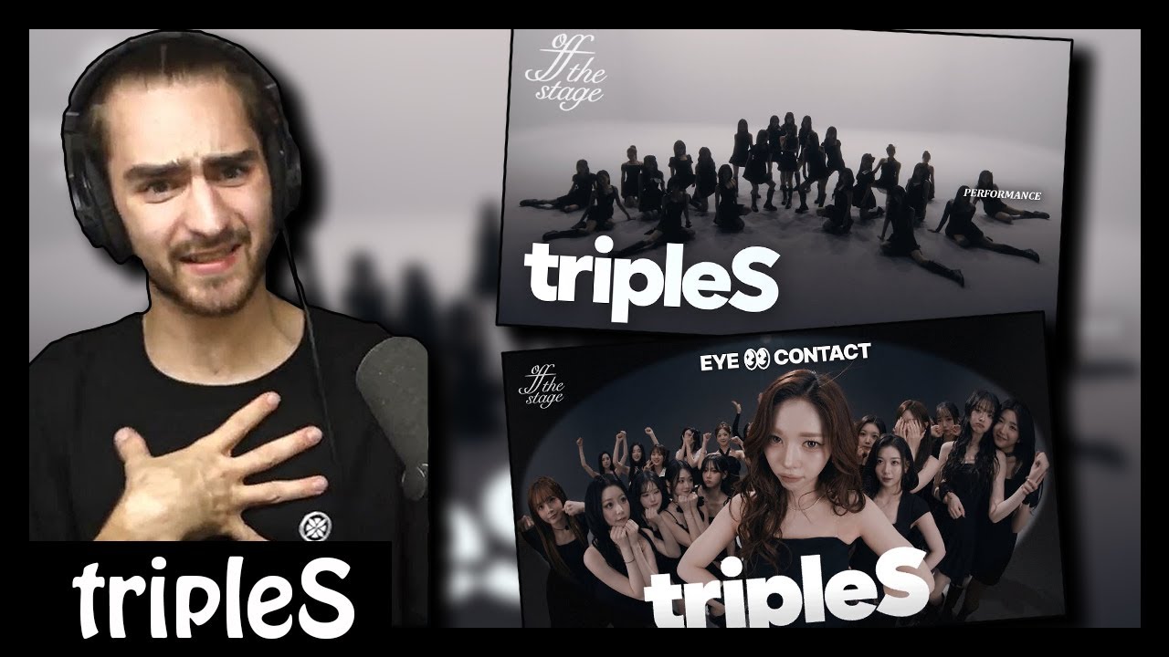 Reaction! | tripleS - Black Soul Dress performance & eyeCONTACT
