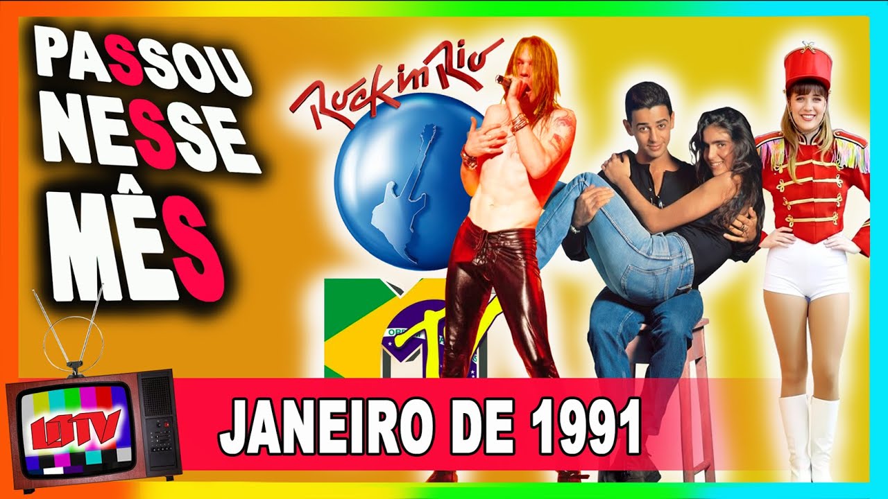 Estreias da Globo, MTV e Manchete em janeiro de 1991