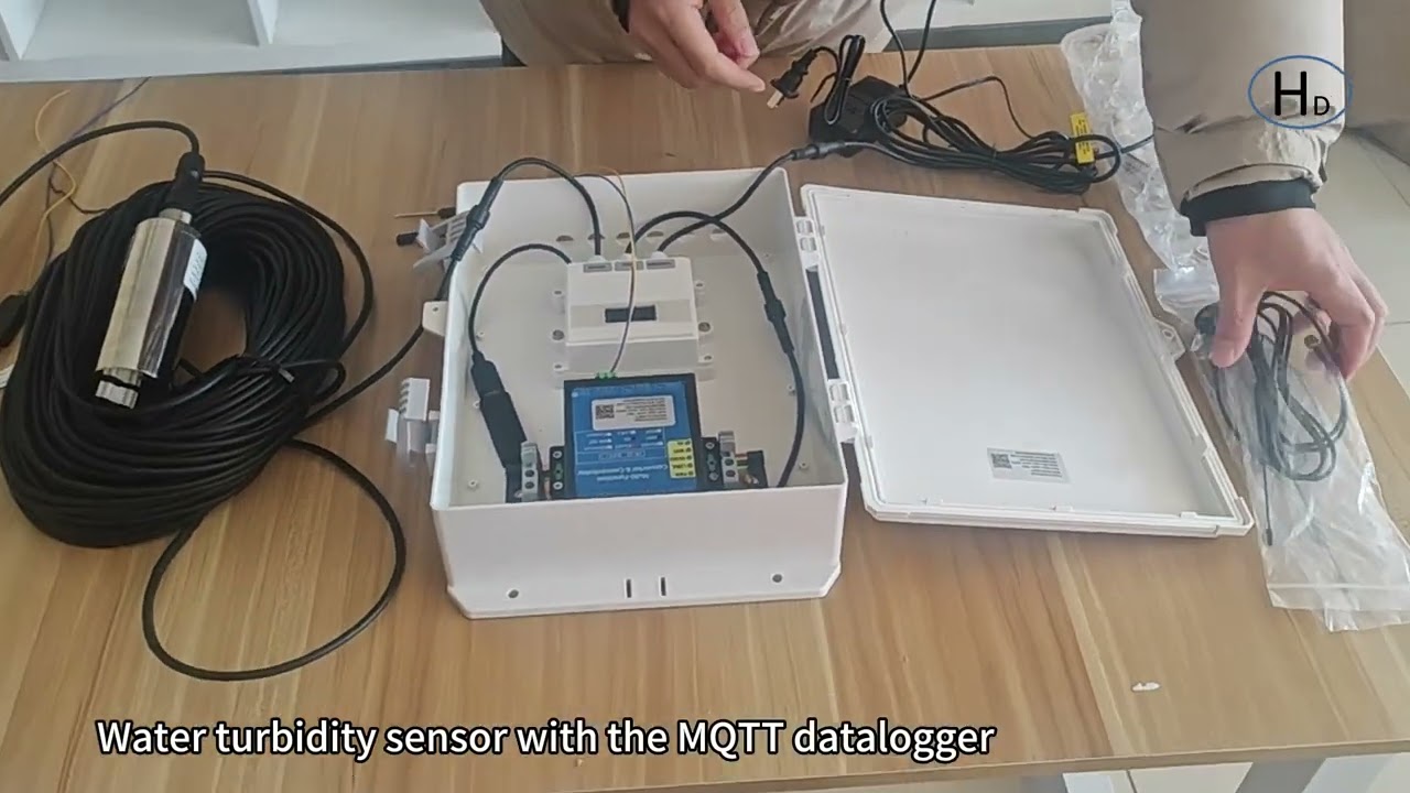Water turbidity sensor with the MQTT datalogger  youtube