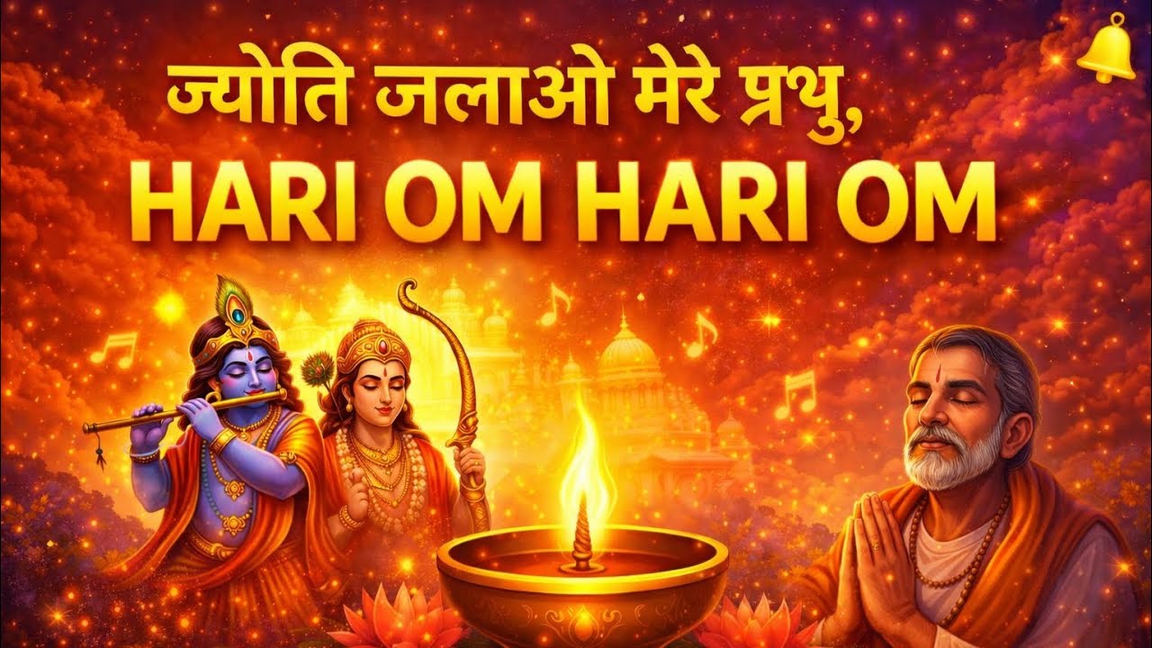 🪔 Jyoti Jalao Mere Prabhu | Hari Om Hari Om | Soulful Bhajan 2026 🪔