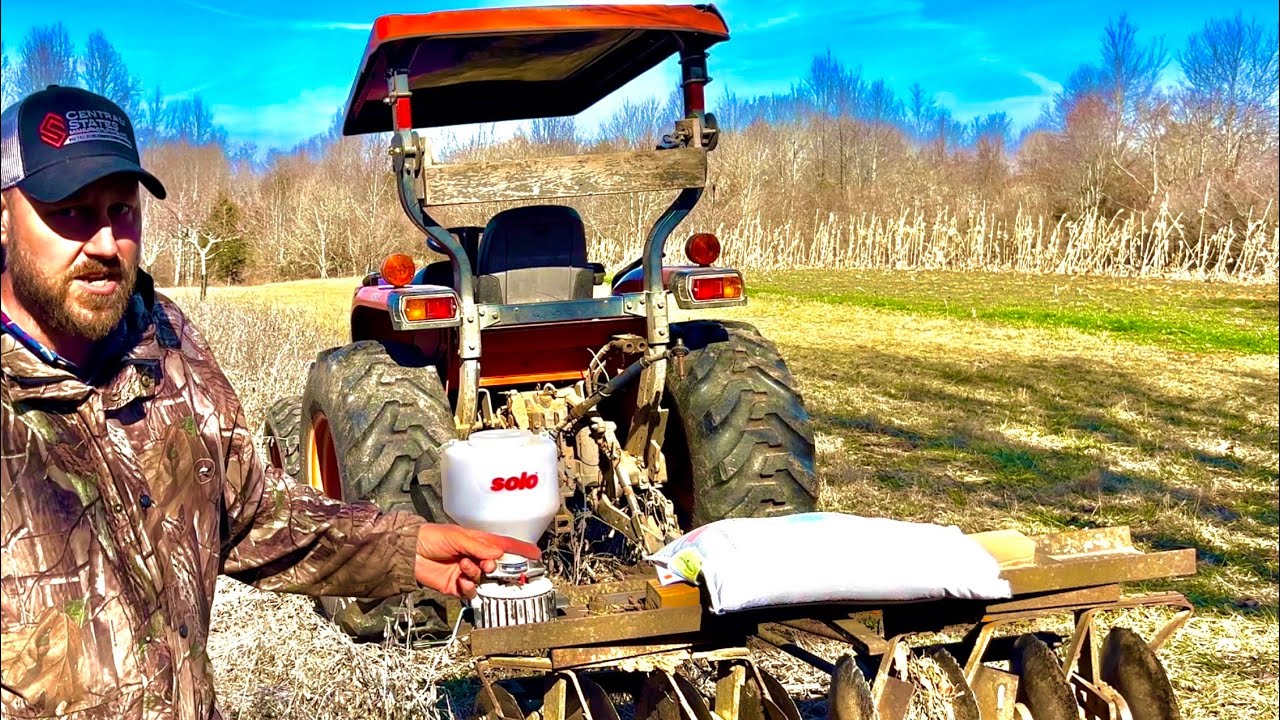 Planting CRIMSON CLOVER in February?!