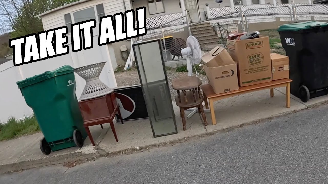 He Said I Could TAKE It! - Trash Picking Ep. 1081