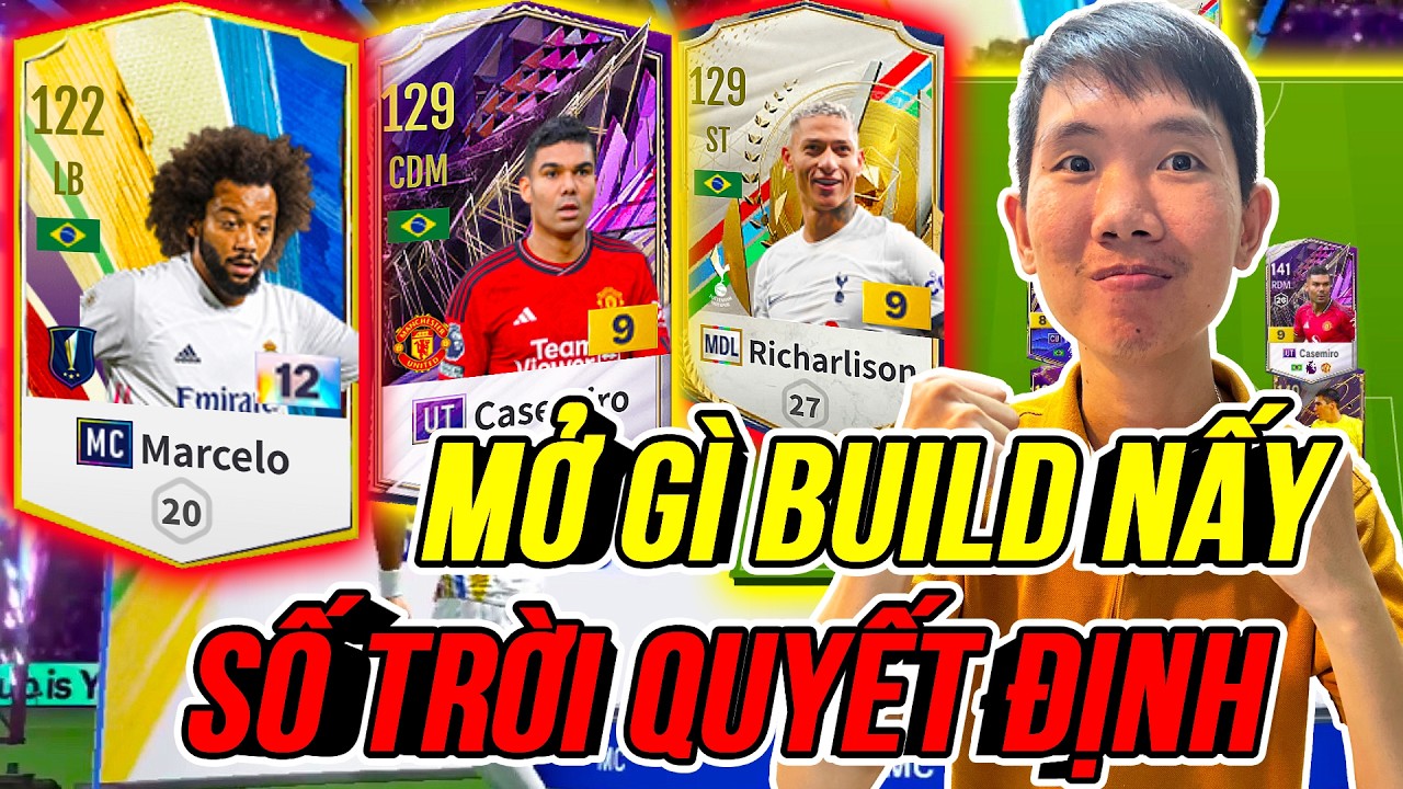 TH&Agrave;NH HO&Agrave; Thử Th&aacute;ch Bản Th&acirc;n Build Team Brazil 4 triệu tỷ BP Từ Những G&igrave; M&igrave;nh Mở Được | FC Online