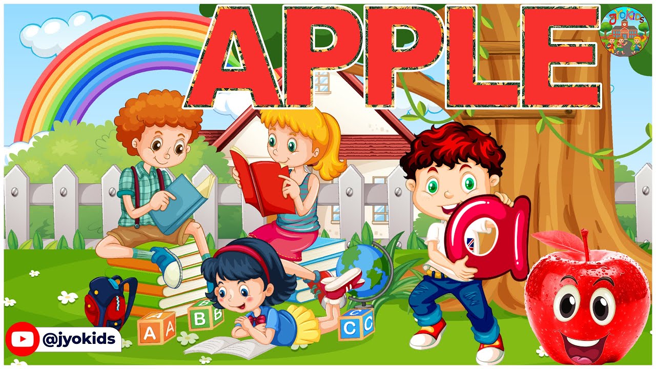 🎵 A for Apple 🍎 B for Ball 🏀 ABCD Learning Video for Kids || #jyokids #abcd #atoz #video #video #abc