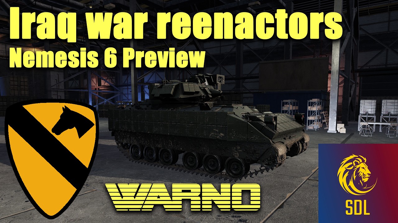 NEW 1st Cavalry Div, because who needs Infantry?  Nemesis 6 Preview Part 1/3