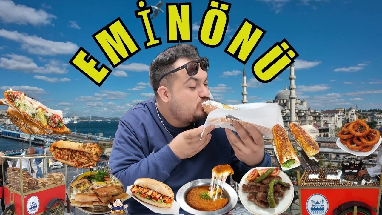 EMİNÖNÜ’NDE BİR GÜNDE NE YENİR ? / İSTANBUL