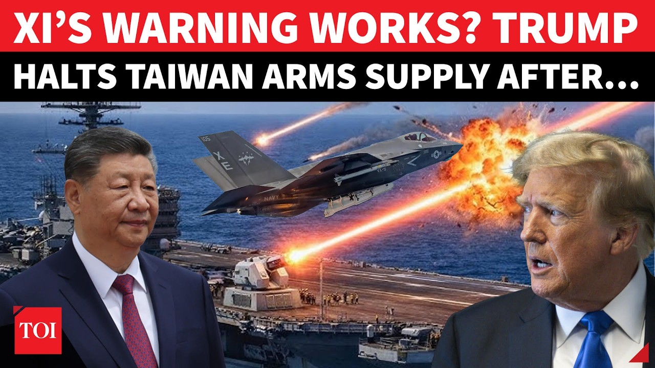 US Surrenders After Xi&rsquo;s Threat? Trump Halts Historic $14 Billion Taiwan Arms Deal After China Visit