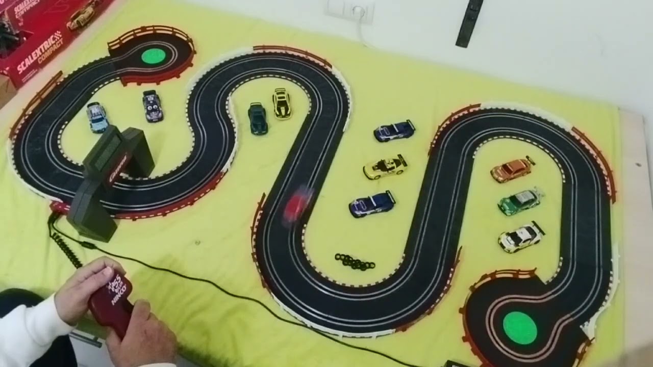 Carrera presentación Primer campeonato CronoRally 2026 del grupo Scalextric Compact 1/43 - Miguel
