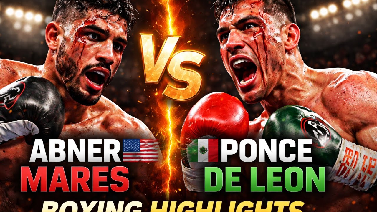 Abner Mares vs Daniel Ponce De Leon | Brutal TKO 💥 | USA vs Mexico | Boxing Fight Highlights HD